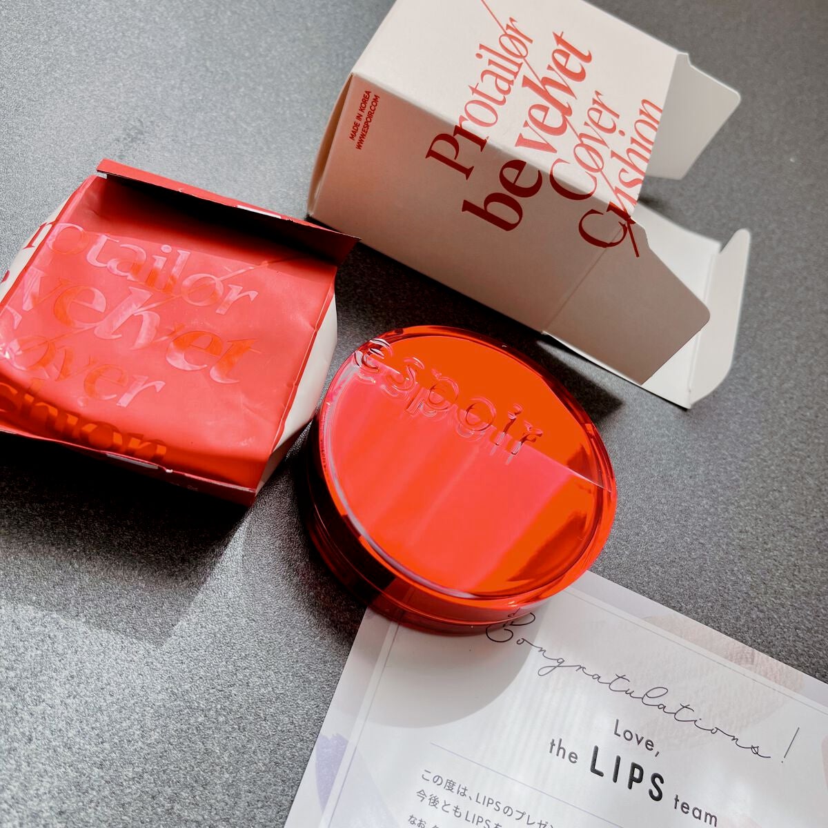 プロテーラービーベルベットカバークッション/espoir/クッションファンデーションを使ったクチコミ(2枚目)