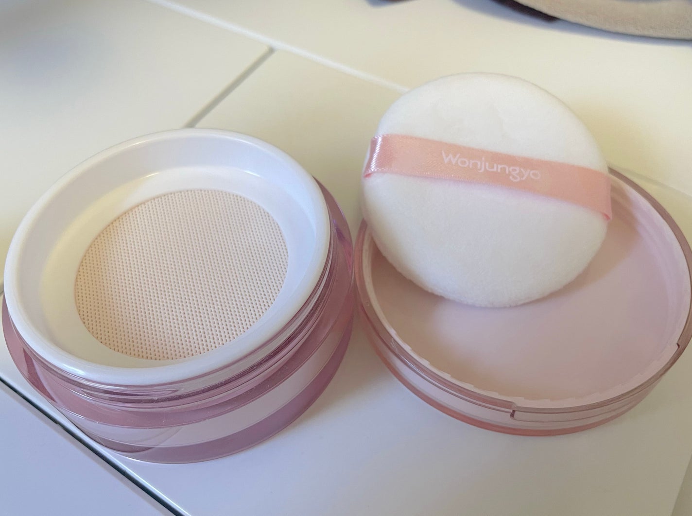 ウォンジョンヨ フィクシングブラーパウダー N/Wonjungyo/ルースパウダーを使ったクチコミ(2枚目)