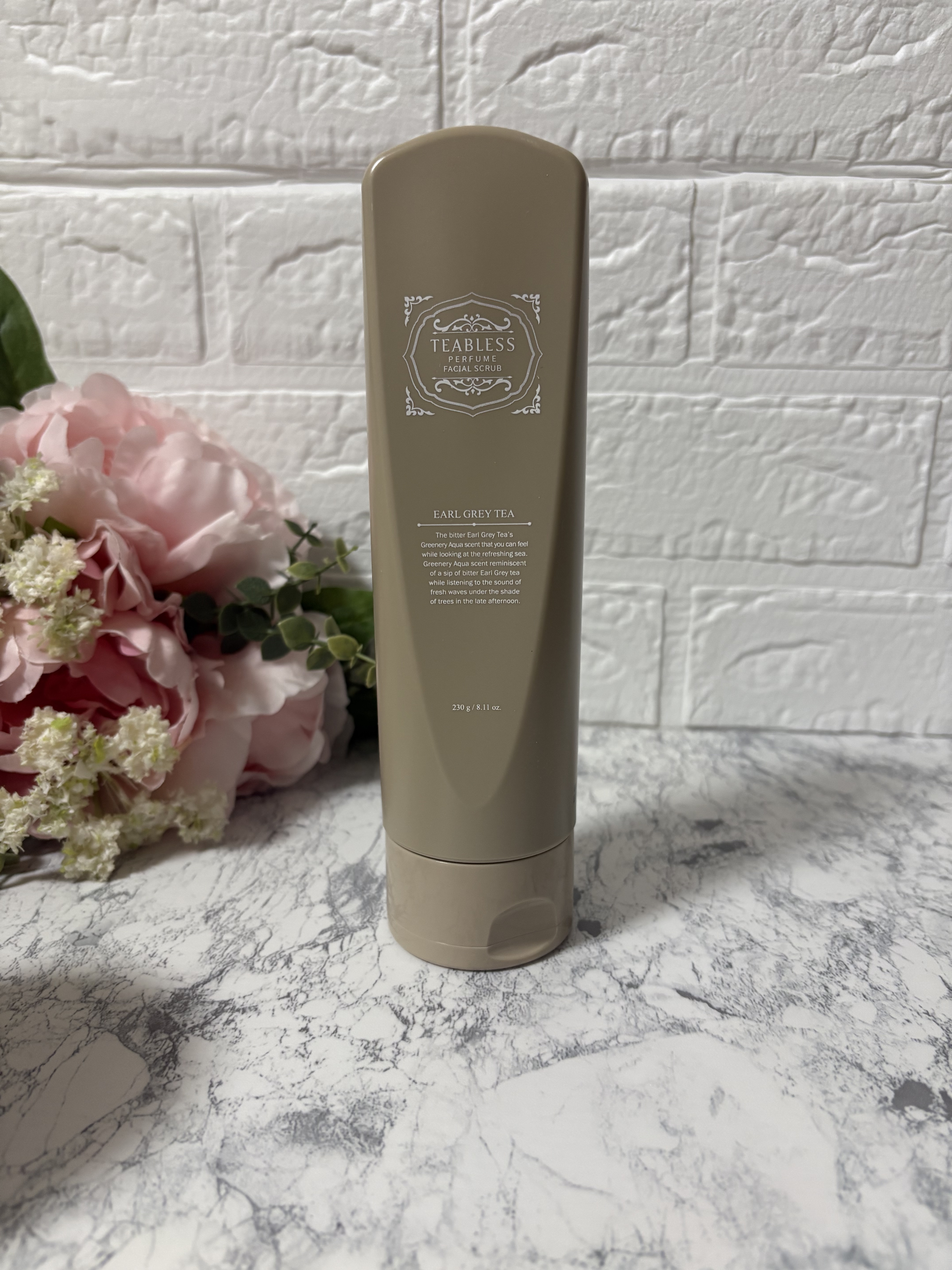アールグレイティージャム フェイシャルピーリングスクラブ/TEABLESS/スクラブ・ゴマージュを使ったクチコミ（1枚目）