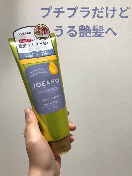 モイストヘアマスク/JOEARO/ヘアマスク・ヘアパックを使ったクチコミ(1枚目)