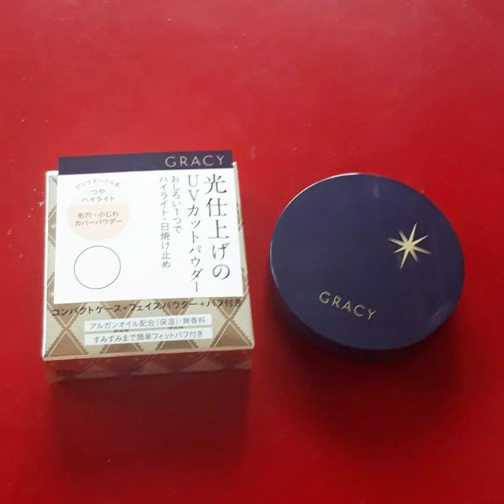 光仕上げパウダーＵＶ/グレイシィ/プレストパウダーを使ったクチコミ（1枚目）