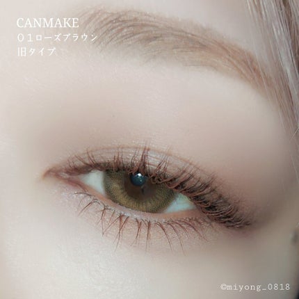 パーフェクトマルチアイズ/キャンメイク/アイシャドウパレットを使ったクチコミ(7枚目)