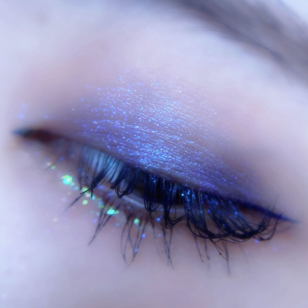 マルチグリッターカラー/ENBAN TOKYO/単色アイシャドウを使ったクチコミ（3枚目）