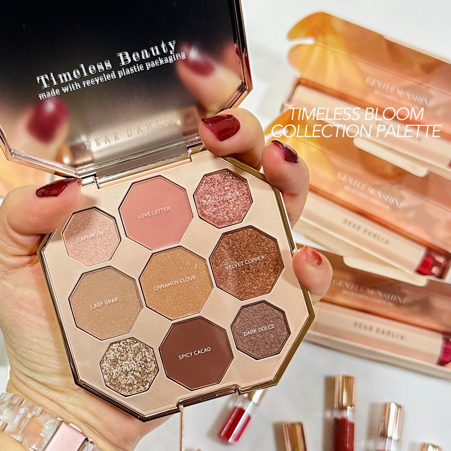 ブルーミングエディション サテングローリップ ステイン ラスト/DEAR DAHLIA/口紅を使ったクチコミ（3枚目）