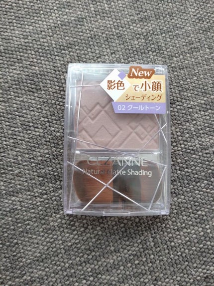 ナチュラルマットシェーディング/CEZANNE/シェーディングを使ったクチコミ(1枚目)
