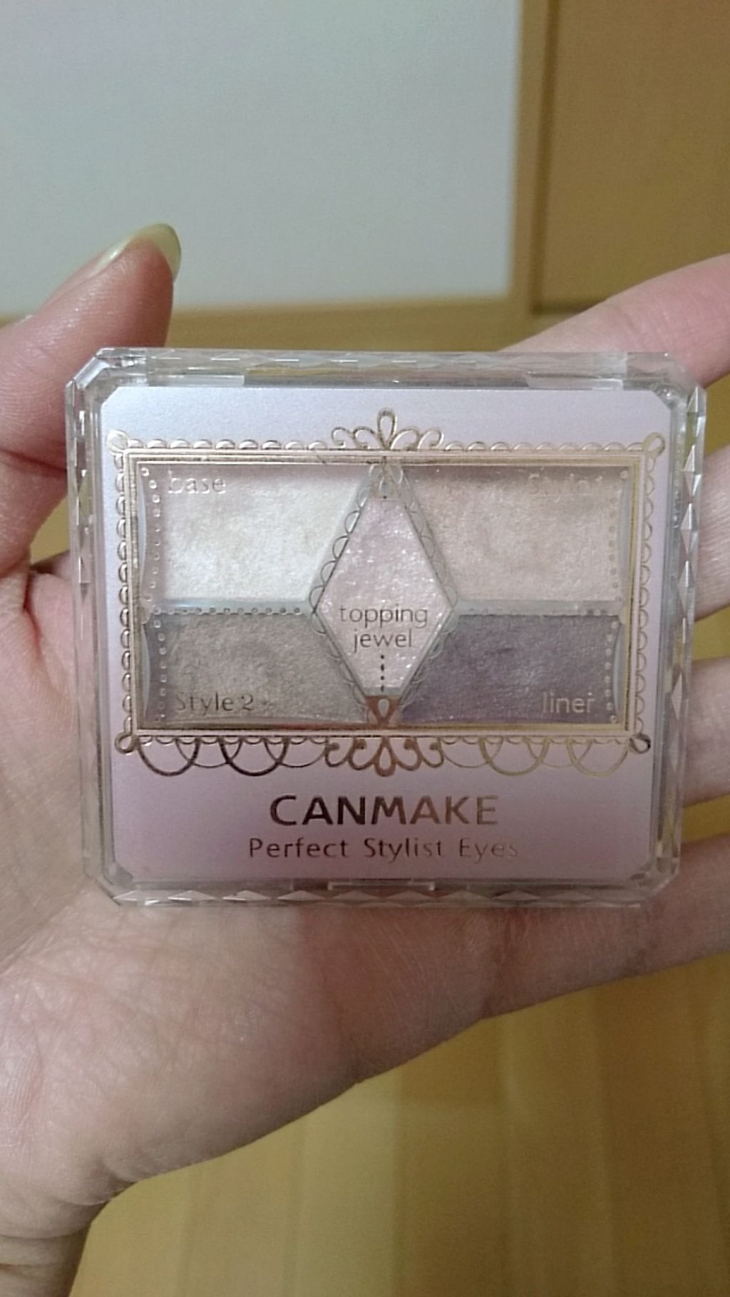 【旧品】パーフェクトスタイリストアイズ/キャンメイク/アイシャドウパレットを使ったクチコミ(1枚目)