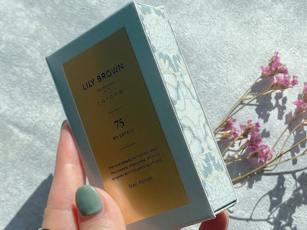 LILY BROWN×to/one ネイルポリッシュ/to/one/マニキュアを使ったクチコミ（3枚目）