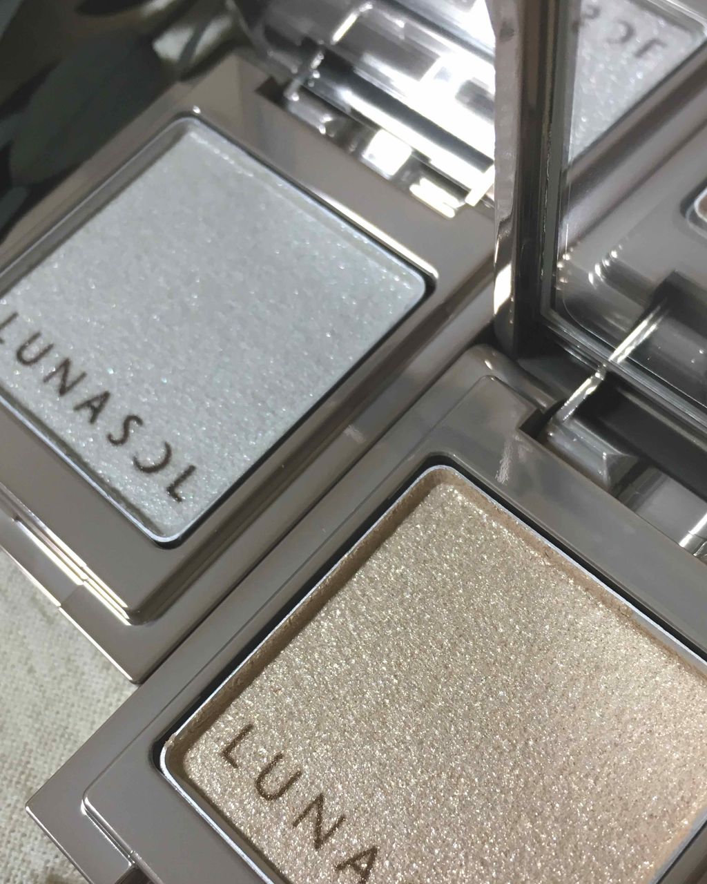 ジュエリーパウダー/LUNASOL/単色アイシャドウを使ったクチコミ（2枚目）