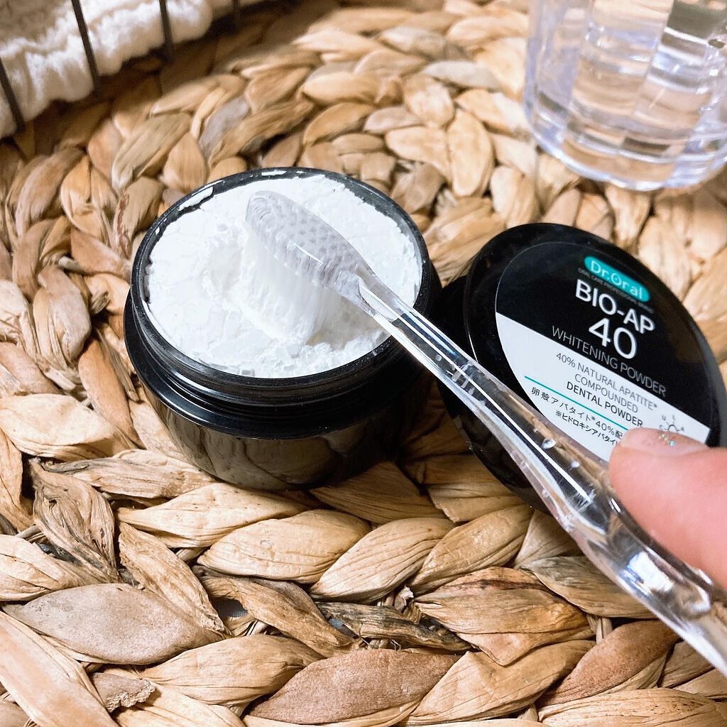 ホワイトニングパウダー シトラスL(レモン&ライム)/Dr.Oral/歯磨き粉を使ったクチコミ（3枚目）