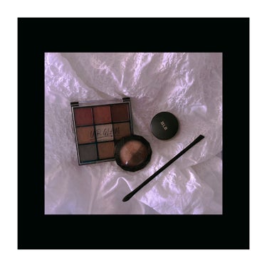 UR GLAM　BLOOMING EYE COLOR PALETTE/U R GLAM/パウダーアイシャドウを使ったクチコミ（1枚目）