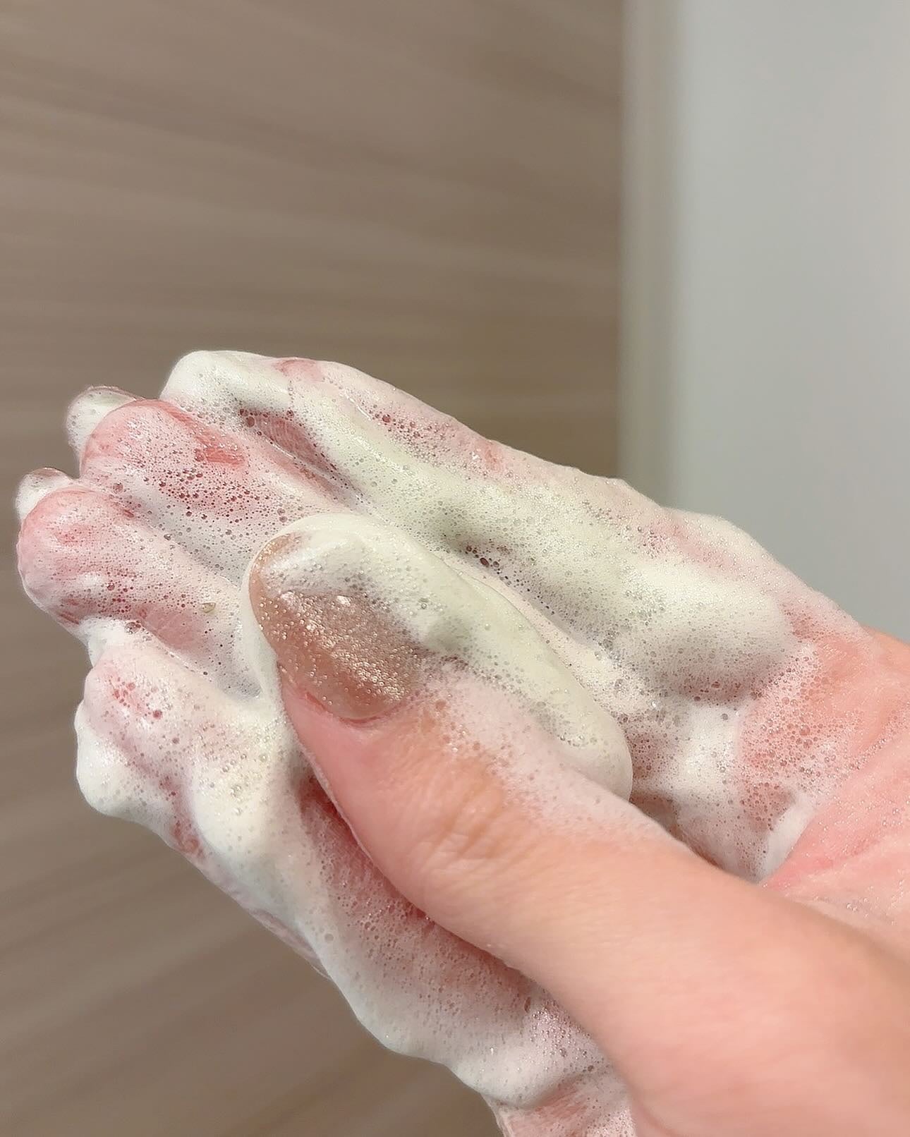 プレミアムもちソープ「グリーンアルティザン」/アレンシア/その他洗顔料を使ったクチコミ(7枚目)