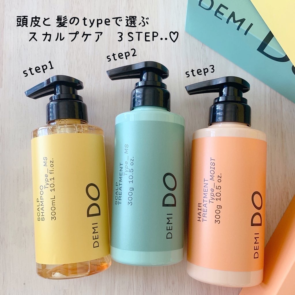 スカルプシャンプー/ トリートメント タイプ MS/DEMI DO/サロンシャンプーを使ったクチコミ(1枚目)