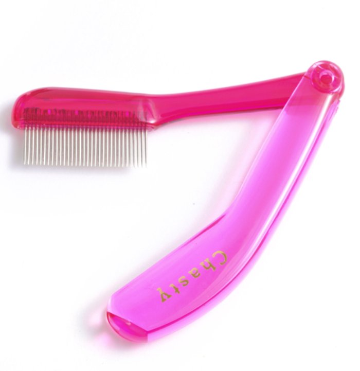 マスカラコーム メタルN（ナチュラル）/チャスティ/その他化粧小物を使ったクチコミ（2枚目）