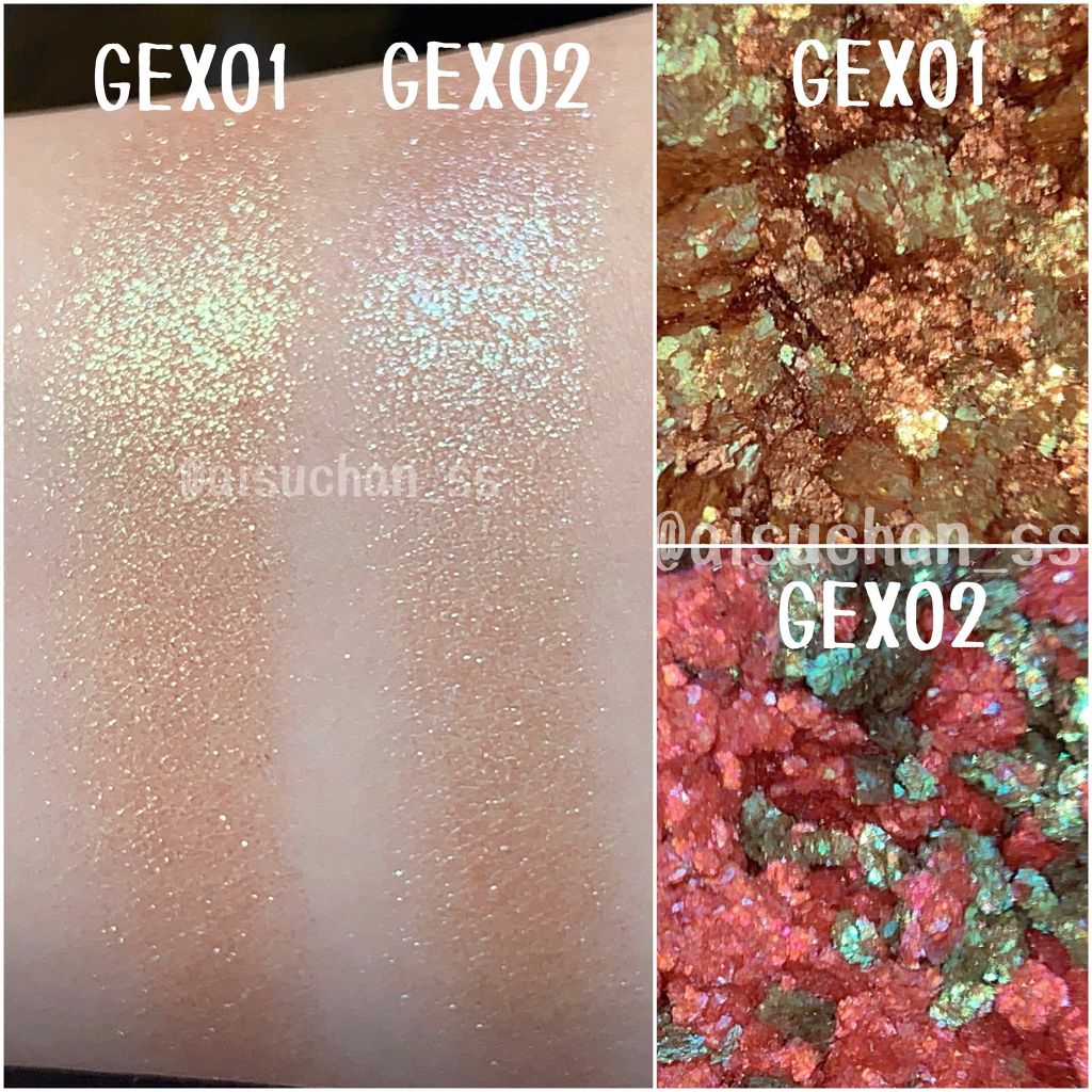 グリッタープリズム シャドウ/MISSHA/グリッターを使ったクチコミ（2枚目）