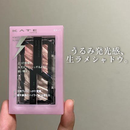 エレクトリックショックアイズ /KATE/アイシャドウパレットを使ったクチコミ(1枚目)