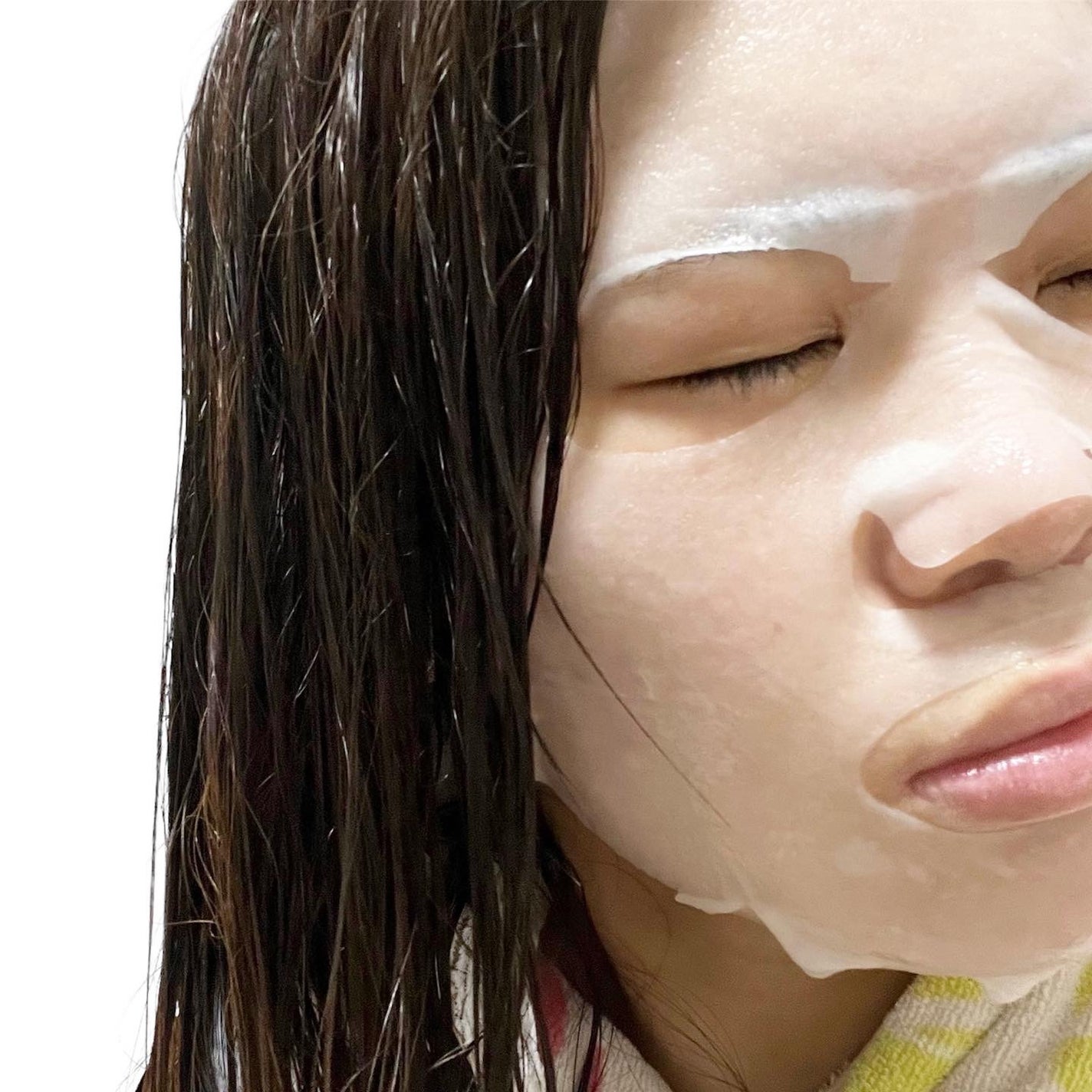 ディープモイスチャー マスク (ケアクリーム付き)/cerXcer/シートマスク・パックを使ったクチコミ(4枚目)