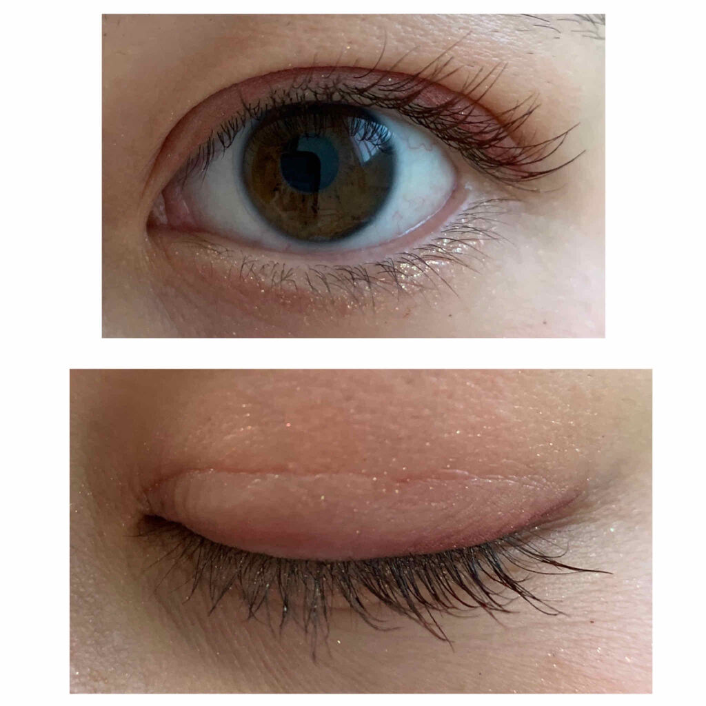 ジェルアイライナー/CEZANNE/ジェルアイライナーを使ったクチコミ（2枚目）