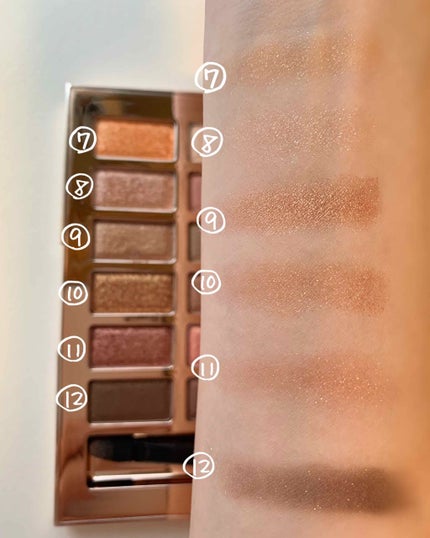 バレンタインボックス/VAVI MELLO/アイシャドウパレットを使ったクチコミ(3枚目)