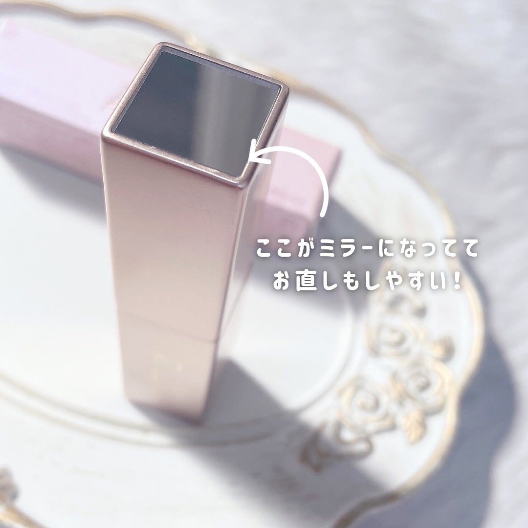 リリミュウ バタールージュ/Ririmew/口紅を使ったクチコミ(4枚目)