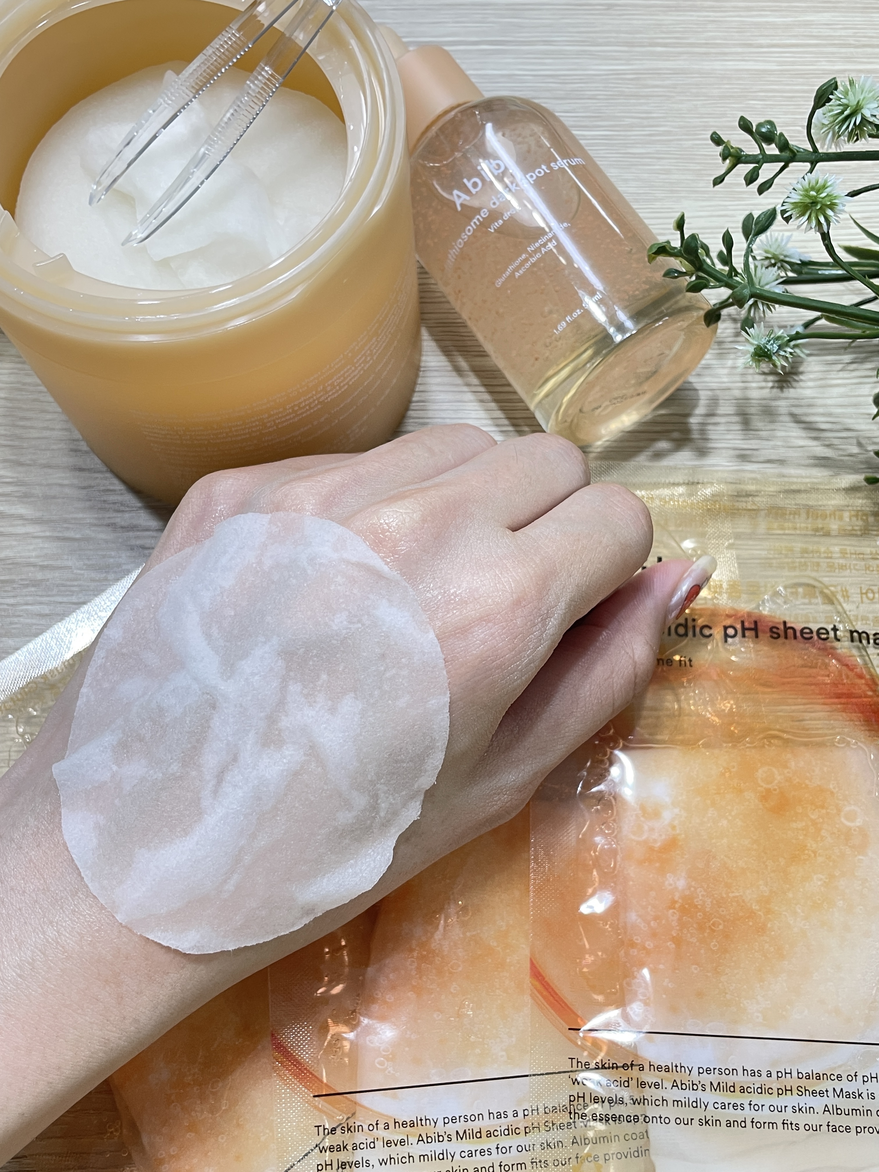 グルタチオンソームダークスポットセラムビタドロップ/Abib /美容液を使ったクチコミ（2枚目）