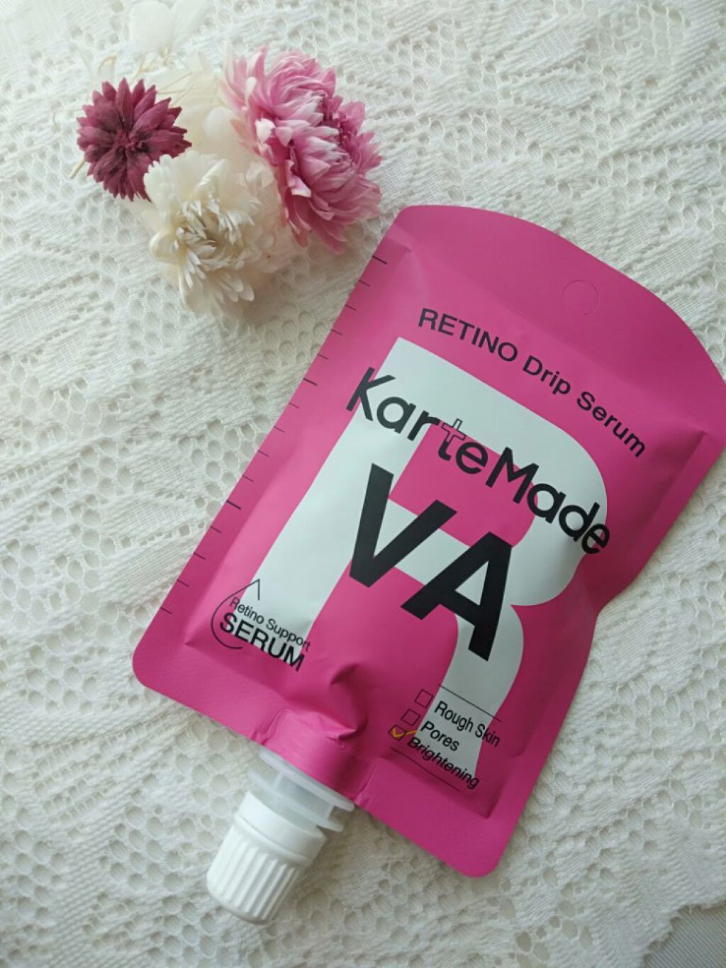 レチノドリップセラム /KarteMade /美容液を使ったクチコミ（1枚目）