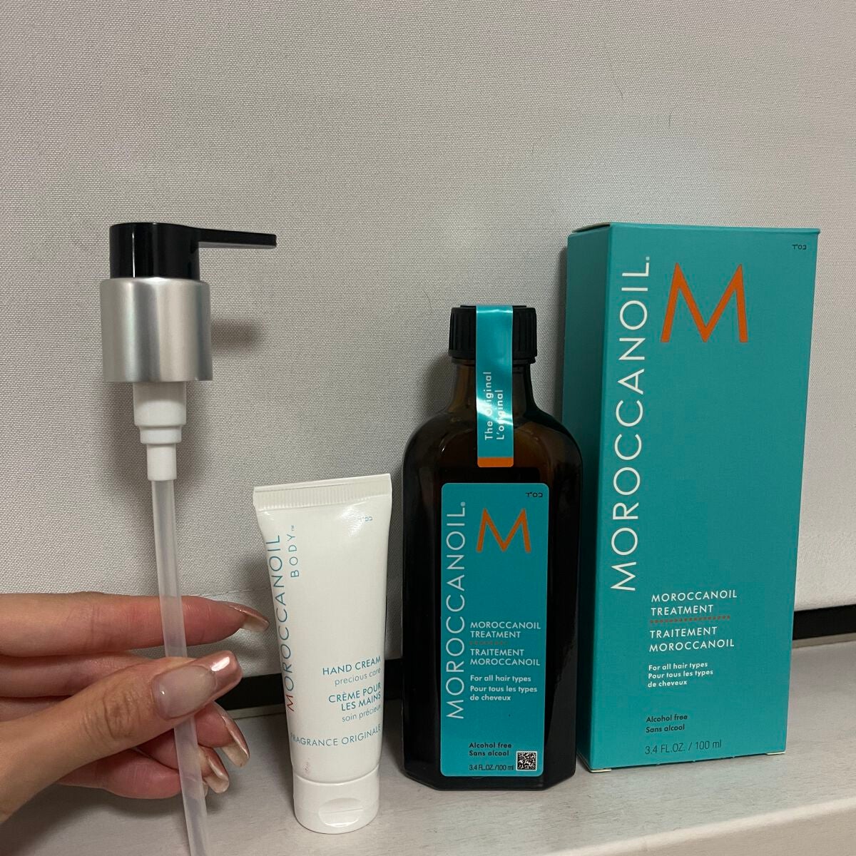 モロッカンオイル トリートメント/モロッカンオイル/ヘアオイルを使ったクチコミ(3枚目)