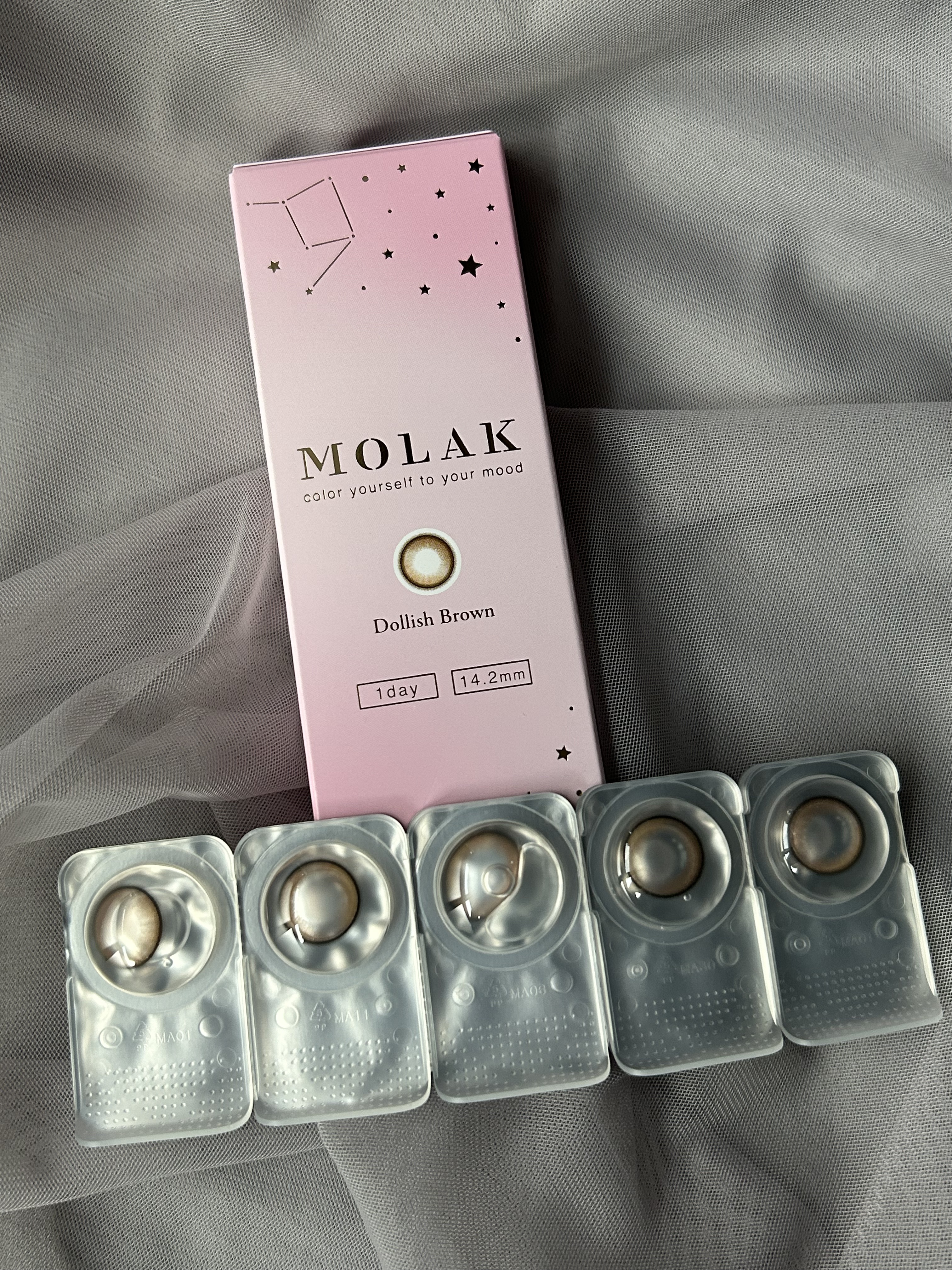 MOLAK 1day/MOLAK/ワンデー（１DAY）カラコンを使ったクチコミ（2枚目）