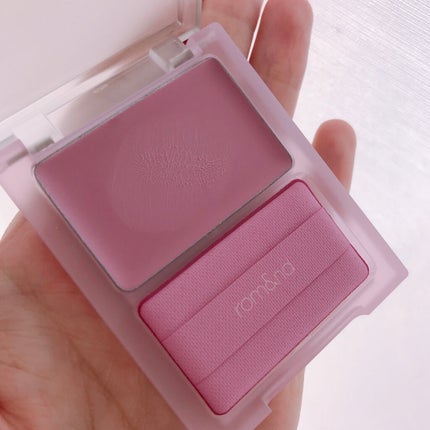 シースルーメルティングチーク/rom&nd/ジェル・クリームチークを使ったクチコミ(2枚目)