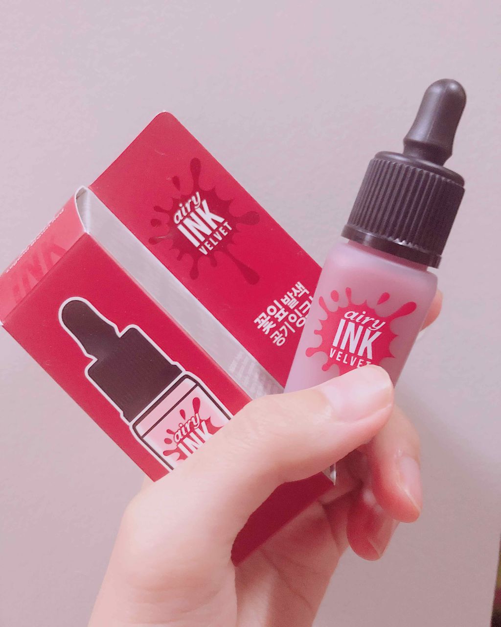 インク エアリー ベルベット/PERIPERA/口紅を使ったクチコミ（1枚目）