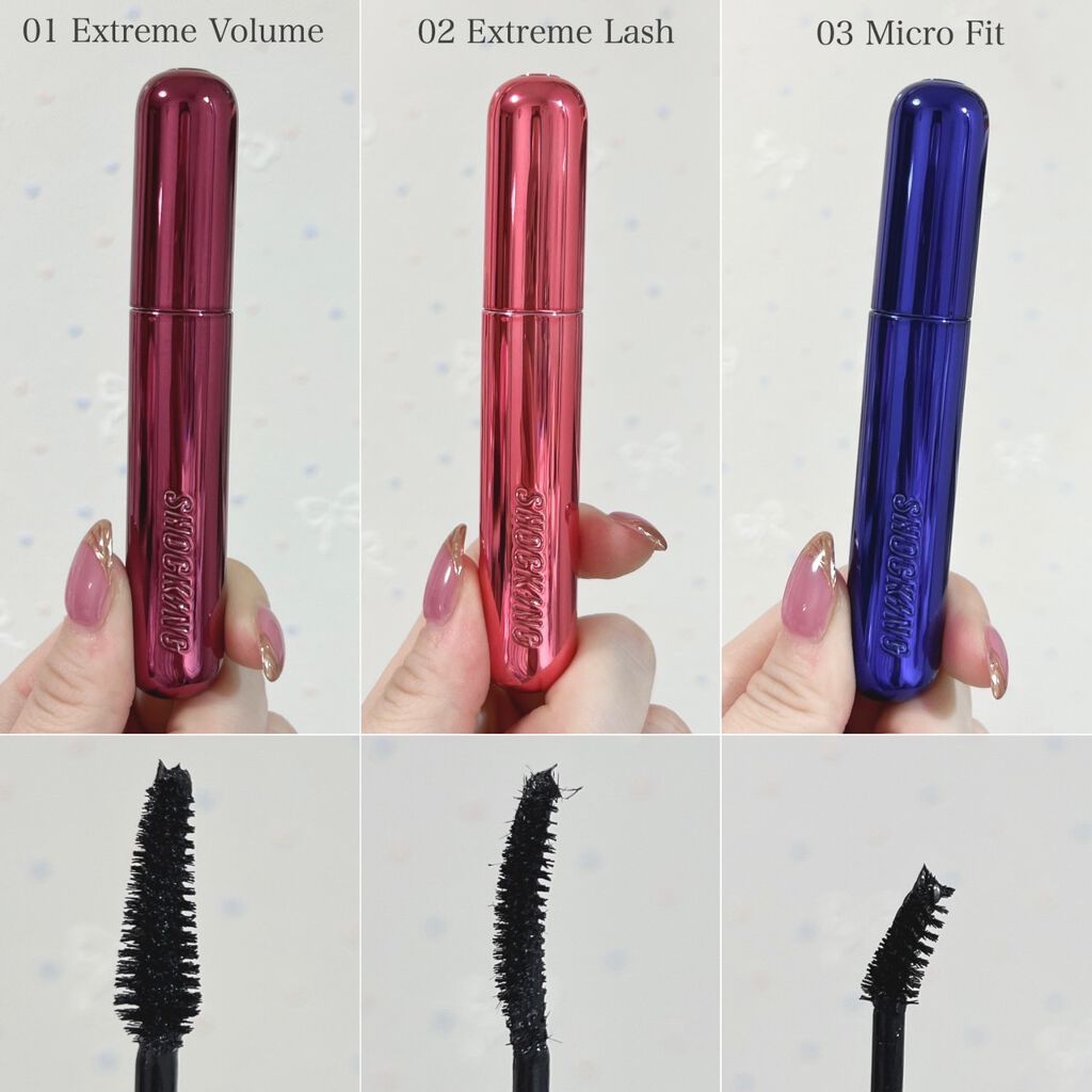 ザショッキングカラ/TONYMOLY/マスカラを使ったクチコミ（3枚目）