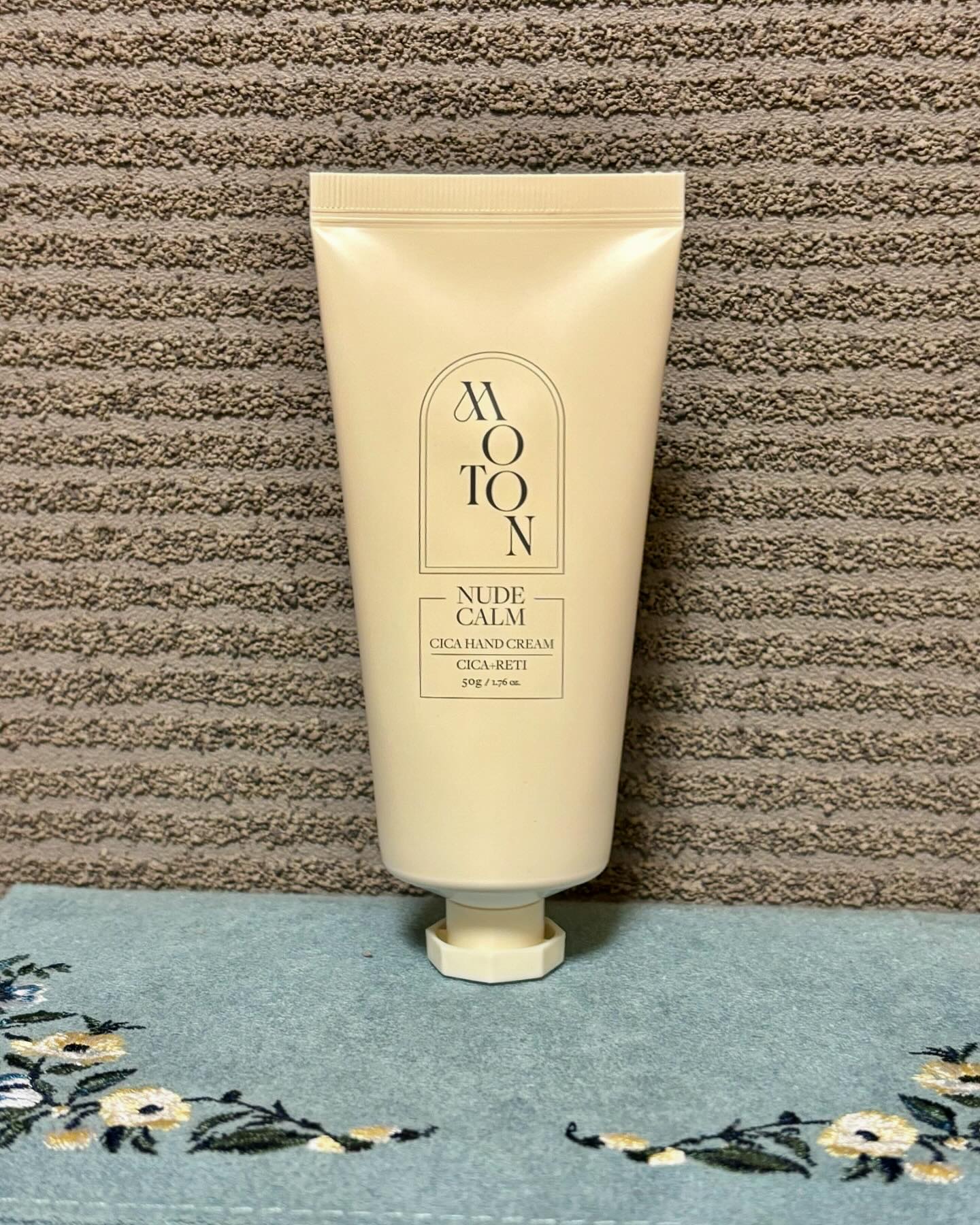 シルクハンドクリーム NUDE CALM/MOTON/ハンドクリームを使ったクチコミ（1枚目）