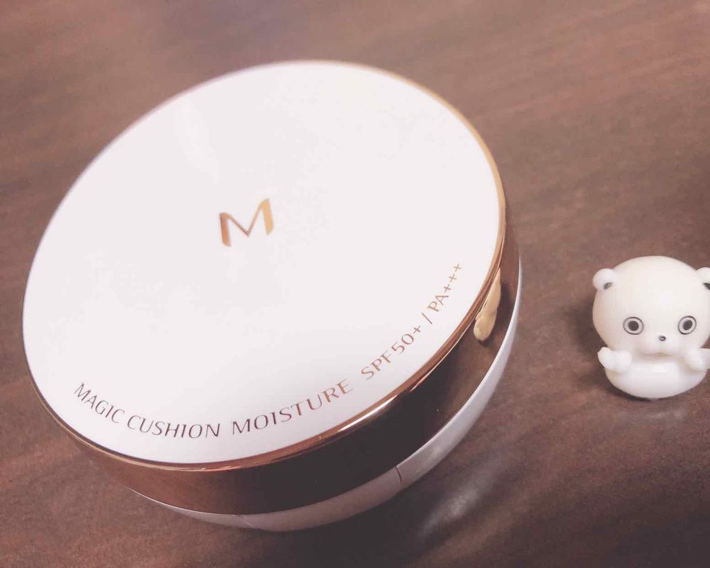 M クッション ファンデーション(モイスチャー)/MISSHA/クッションファンデーションを使ったクチコミ(1枚目)