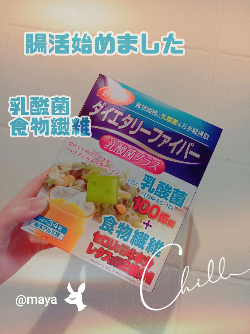 ダイエタリーファイバー　乳酸菌プラス/アルファ/健康サプリメントを使ったクチコミ（1枚目）