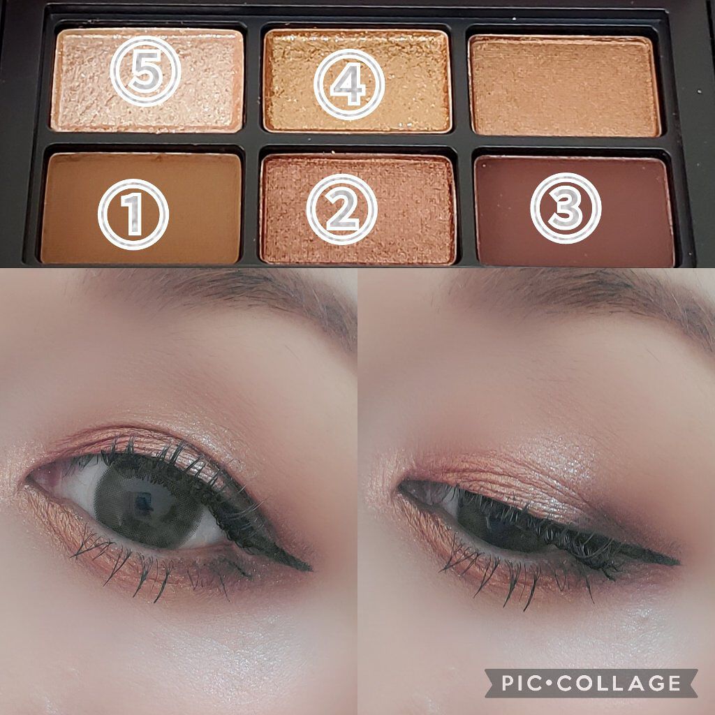  アンラップド ミニアイシャドーパレット LAGUNA /NARS/アイシャドウパレットを使ったクチコミ（2枚目）