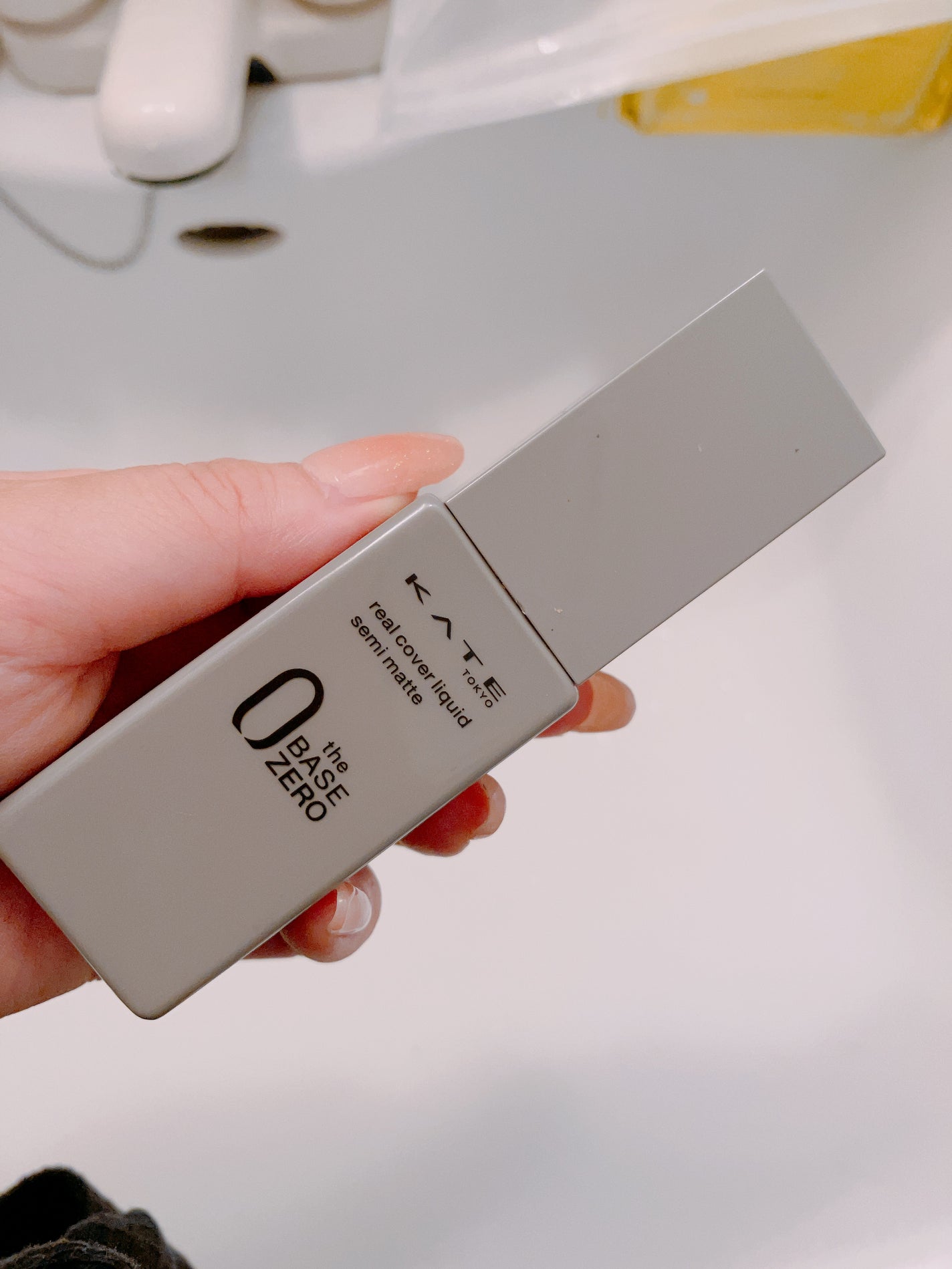 リアルカバーリキッド(セミマット)/KATE/リキッドファンデーションを使ったクチコミ(1枚目)