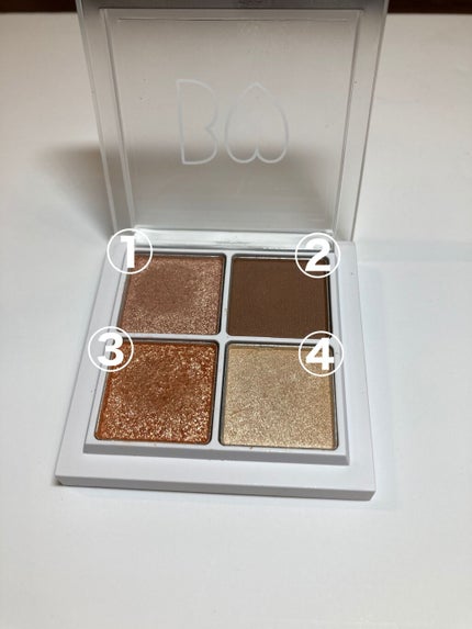 THE アイパレR/b idol/アイシャドウパレットを使ったクチコミ(2枚目)