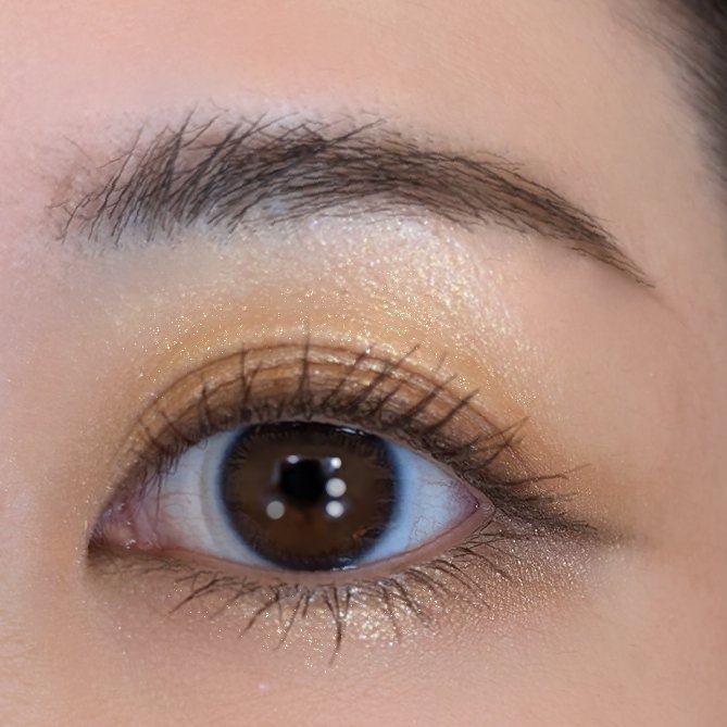 クチュール ミニ クラッチ No.024 ゴールデンレース＜コレクター＞/YVES SAINT LAURENT BEAUTE/アイシャドウパレットを使ったクチコミ（2枚目）