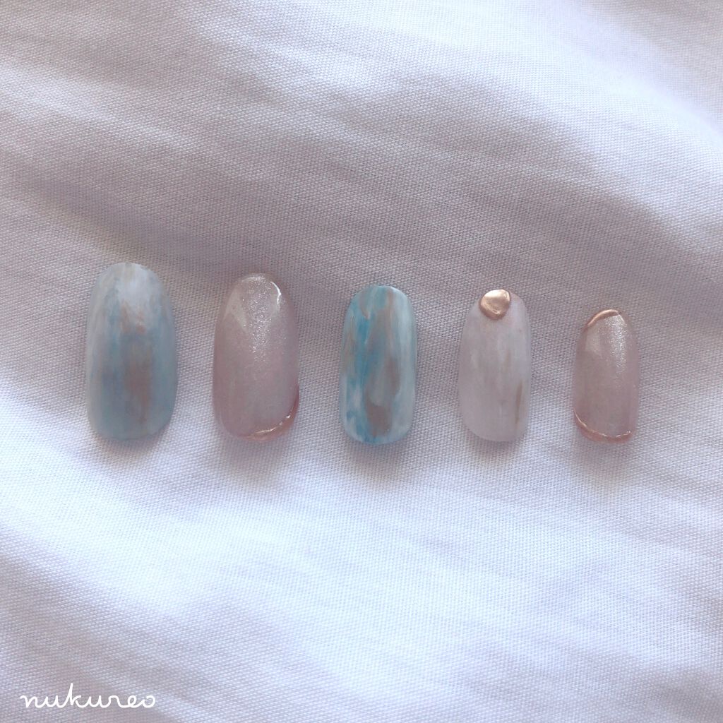 ダスティメタリックジェル/irogel(イロジェル)/ジェルネイルを使ったクチコミ(2枚目)