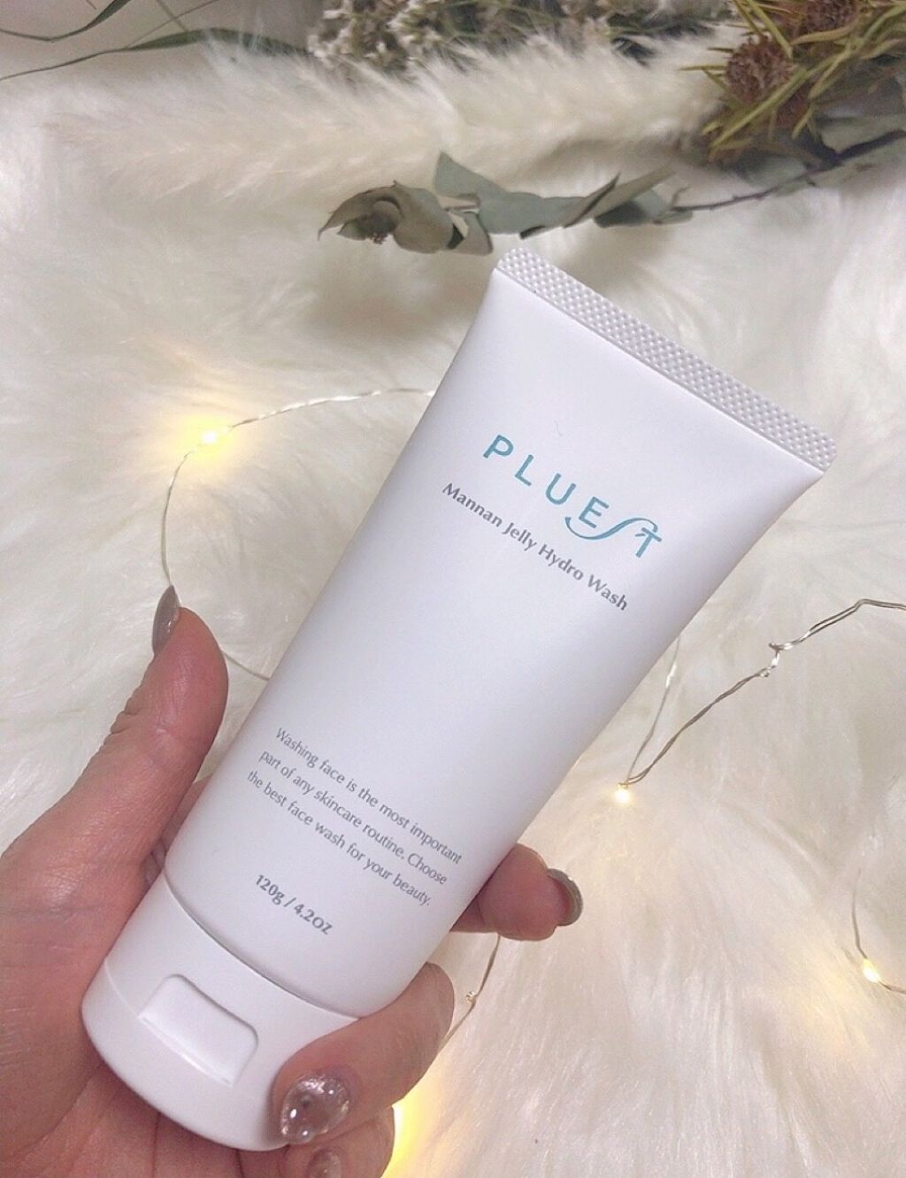 マンナンジェリーハイドロウォッシュ/PLUEST/洗顔料を使ったクチコミ（2枚目）