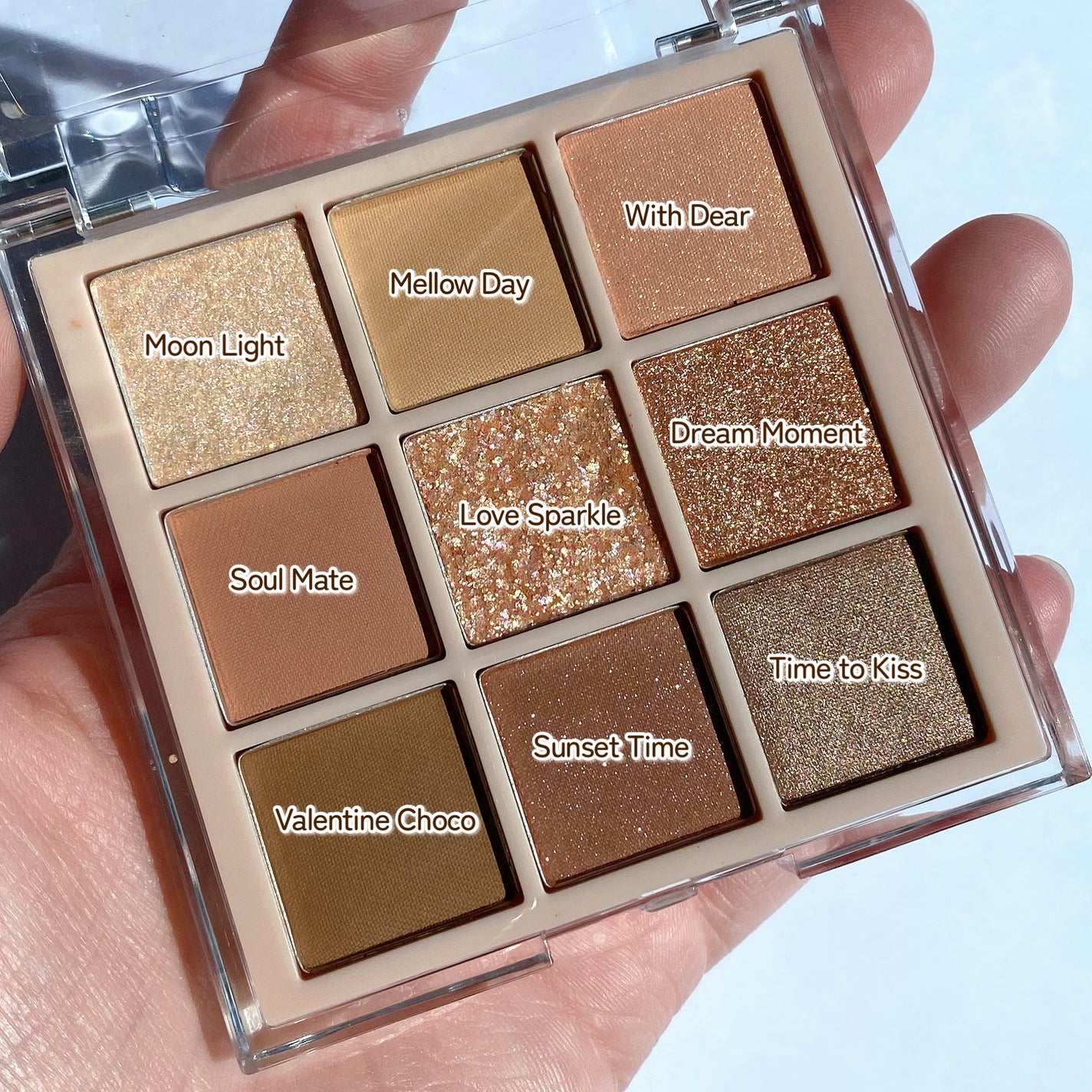 KEYBO FALL IN LOVE SHADOW PALETTE/keybo/アイシャドウパレットを使ったクチコミ(4枚目)