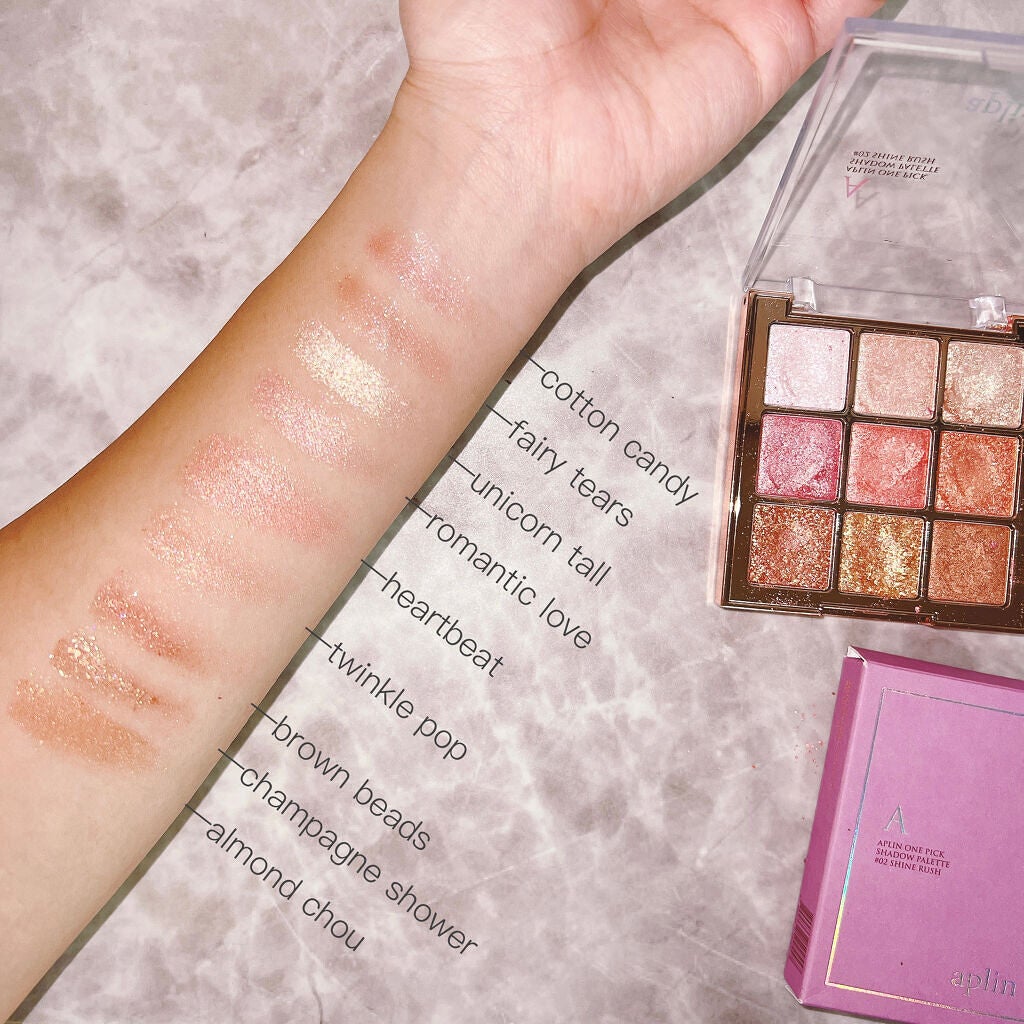 ワンピックアイシャドウパレット/APLIN/アイシャドウパレットを使ったクチコミ(5枚目)