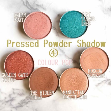 Pressed Powder Shadow /ColourPop/アイシャドウパレットを使ったクチコミ(1枚目)