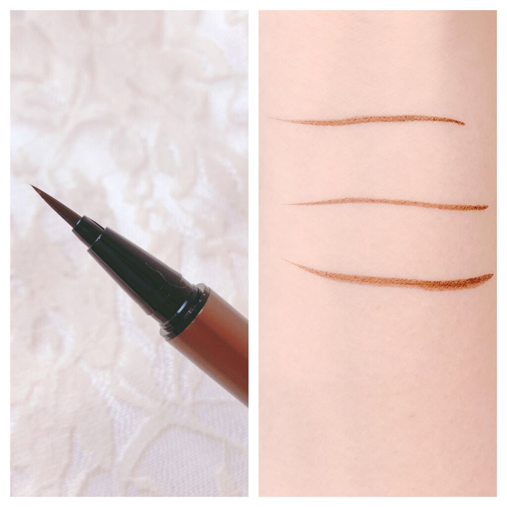 スキルレスライナー/LUMIURGLAS/リキッドアイライナーを使ったクチコミ（3枚目）