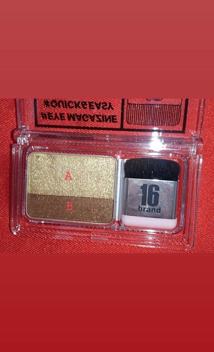 16 EYE MAGAZINE/16BRAND/アイシャドウパレットを使ったクチコミ(2枚目)