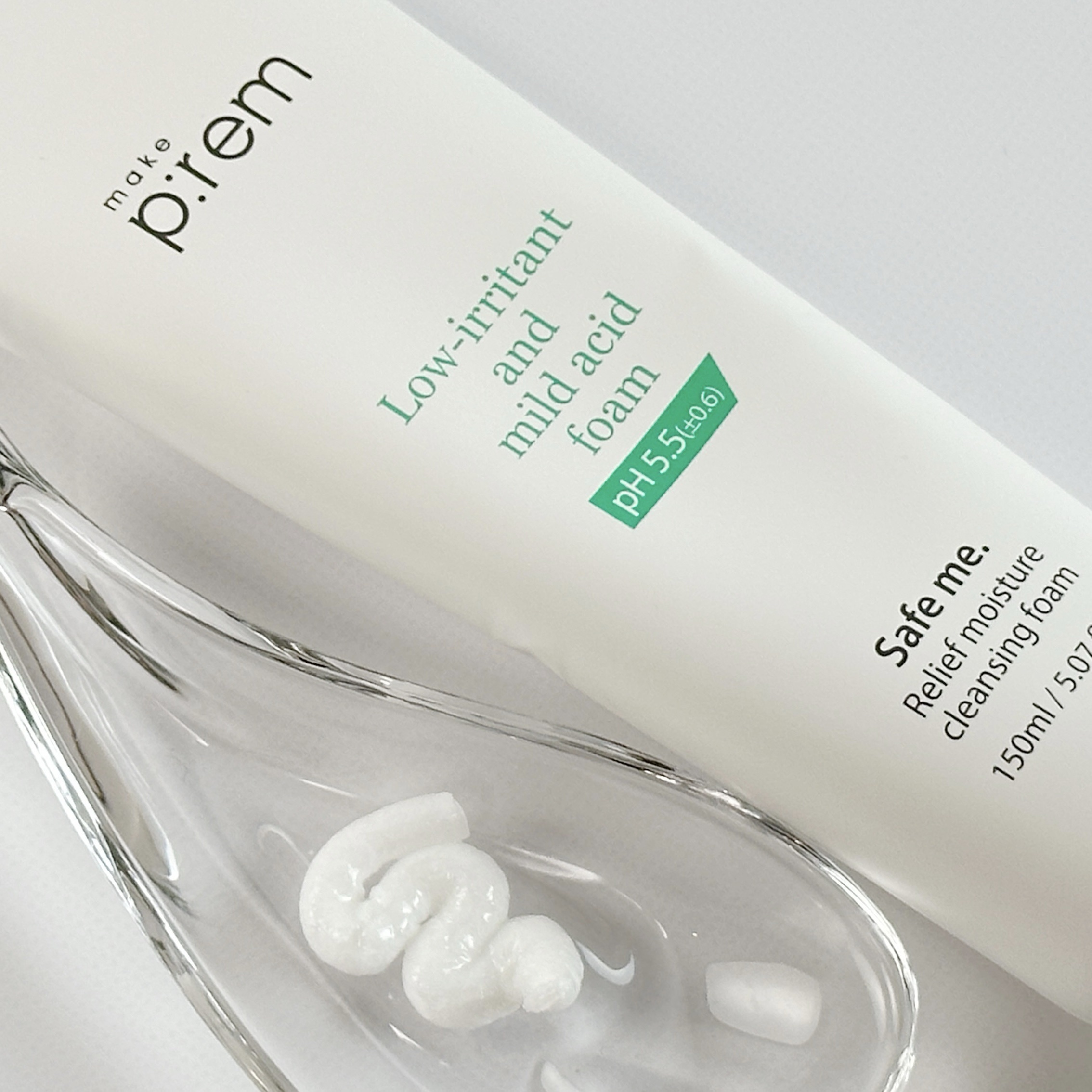 セーフミー リリーフモイスチャー クレンジングフォーム/make prem/洗顔フォームを使ったクチコミ（3枚目）