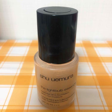 ザ・ライトバルブ エッセンシャル オイル イン ファンデーション/shu uemura/リキッドファンデーションを使ったクチコミ（1枚目）