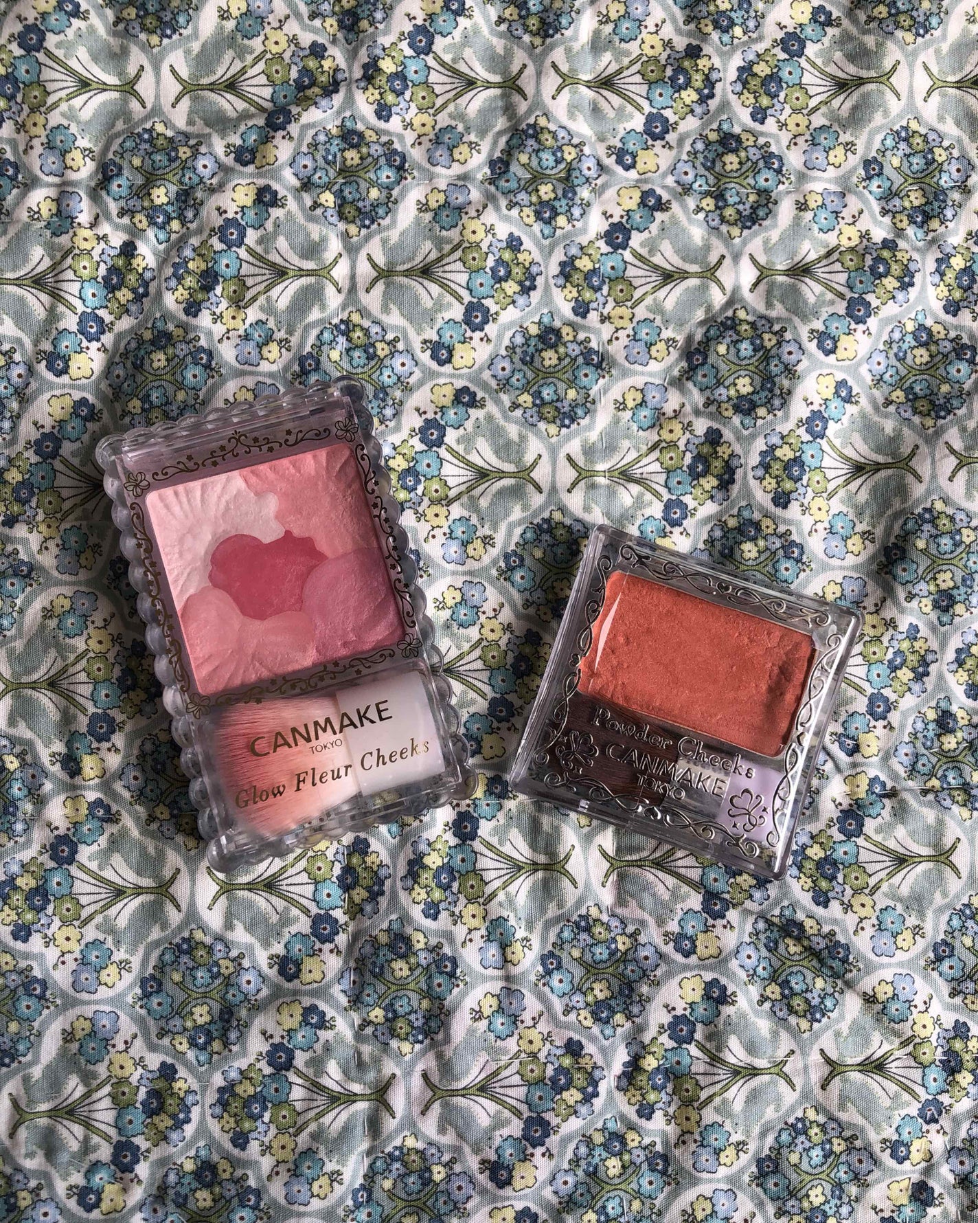 グロウフルールチークス/キャンメイク/パウダーチークを使ったクチコミ(1枚目)