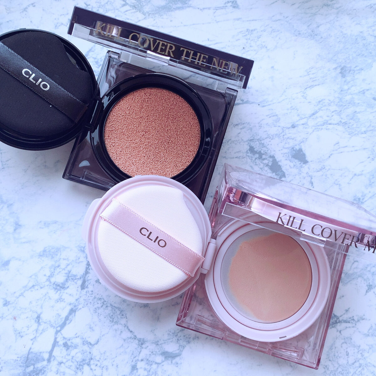 キル カバー ザ ニュー ファンウェア クッション/CLIO/クッションファンデーションを使ったクチコミ（2枚目）