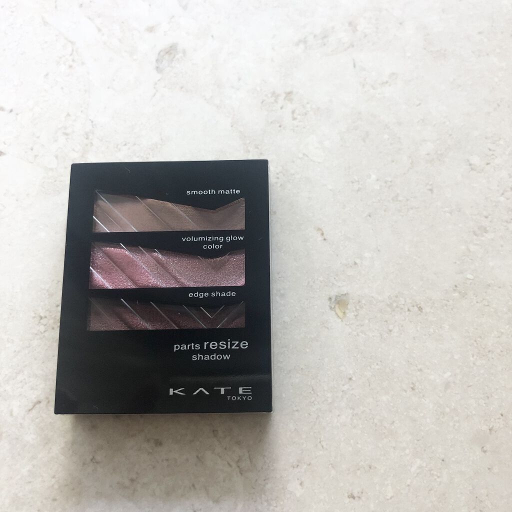 パーツリサイズシャドウ PK-1 レトロピンク/KATE/アイシャドウパレットを使ったクチコミ（2枚目）