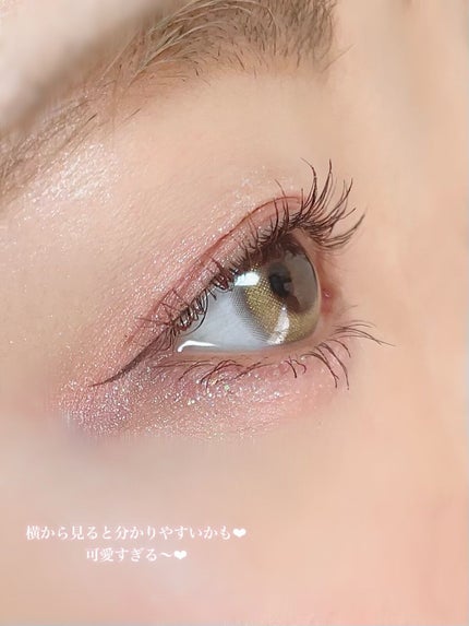 ごんす@YouTube始めました on LIPS 「《グリッター入りのカラコン❤︎》グリッター入りカラコンって聞く..」(6枚目)